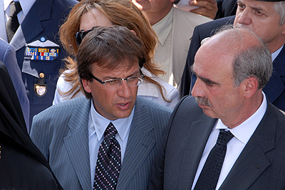 Mayor of the island Karpathos, Mr. Ioannidis